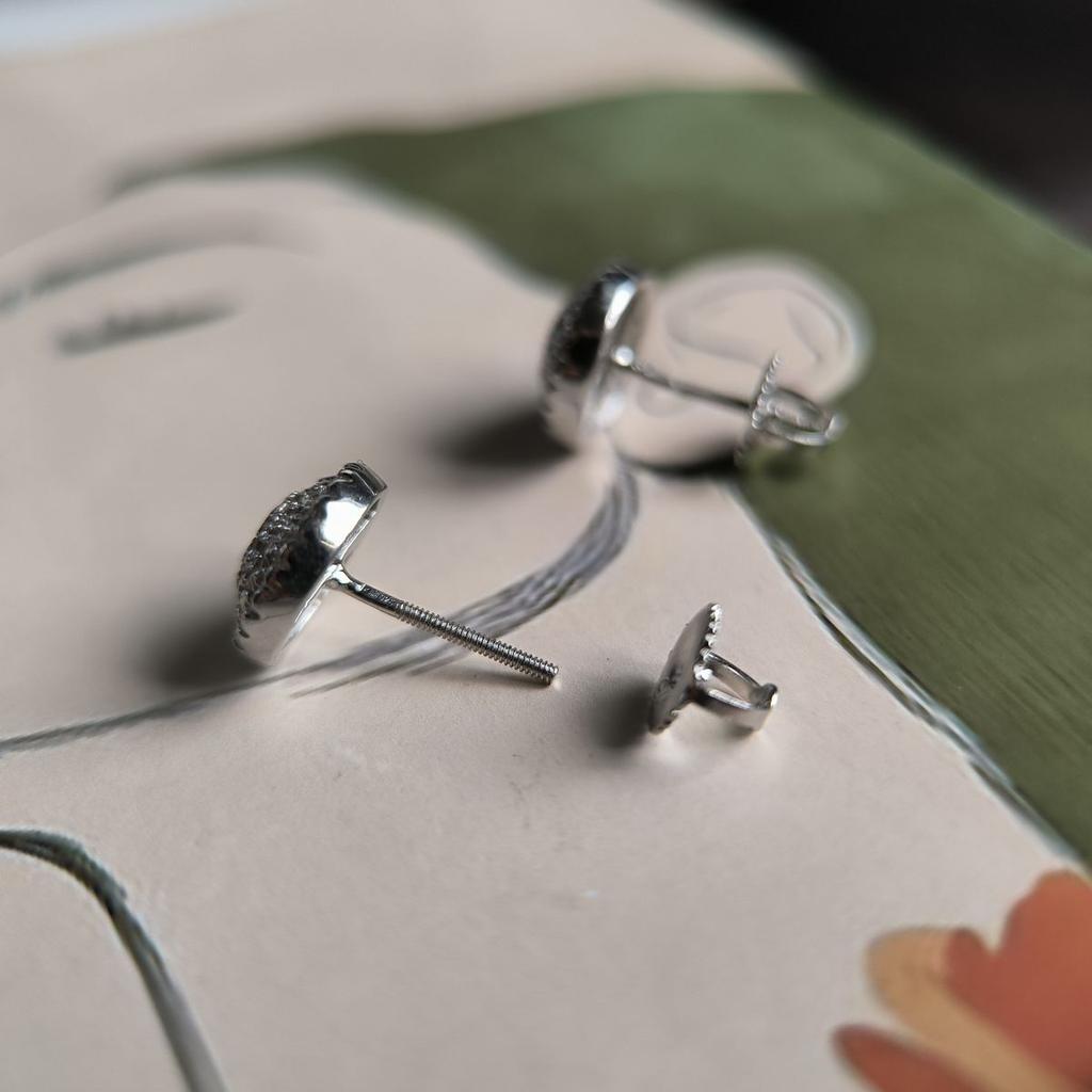 Серебряные серьги с фианитами (2191612)