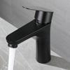 304 Stainless steel Bathroom Faucet Thickened Material Basin Faucet Hot and Cold Mixer Faucet Single Handle Sink Tap