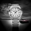 Casio Мужские механические автоматические часы Edifice EFK-110D-7AJF с сапфировым стеклом, белые
