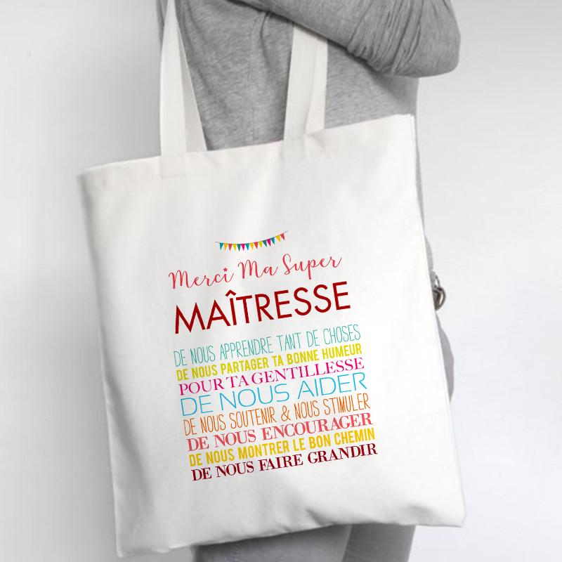 French Print Canvas Shoulder Bags Female Shopping Totes Women Travel Handbags Eco Reusable Storage Pouch Bookbags Teacher Gifts