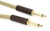Экранированный кабель серии Deluxe Instruments Tweed 08 Cable, прямой/прямой, 5',