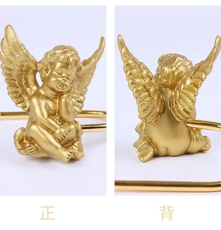 2 шт./комплект Держатели-крючки для подхватов штор Подхваты Спальня Гостиная Классический Ангел Аксессуары для декора штор Крючки для штор
