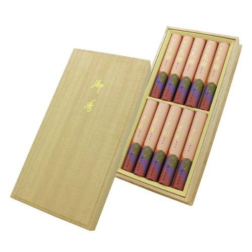 Incense Specially Selected 10 Paulownia Box Kunjudo's Sticks, Karin, Pieces, #31