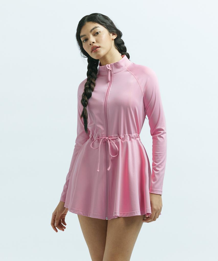 Цельный купальник Leijibi Drycell с молнией (2 цвета)
