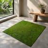 Flexible Grass Rug Fake Moss Mat, Realistic Artificial Faux Green Grass, 39" x Pad Natural Looking Turf for Crafts, DIY Fairy Garden, Wedding,