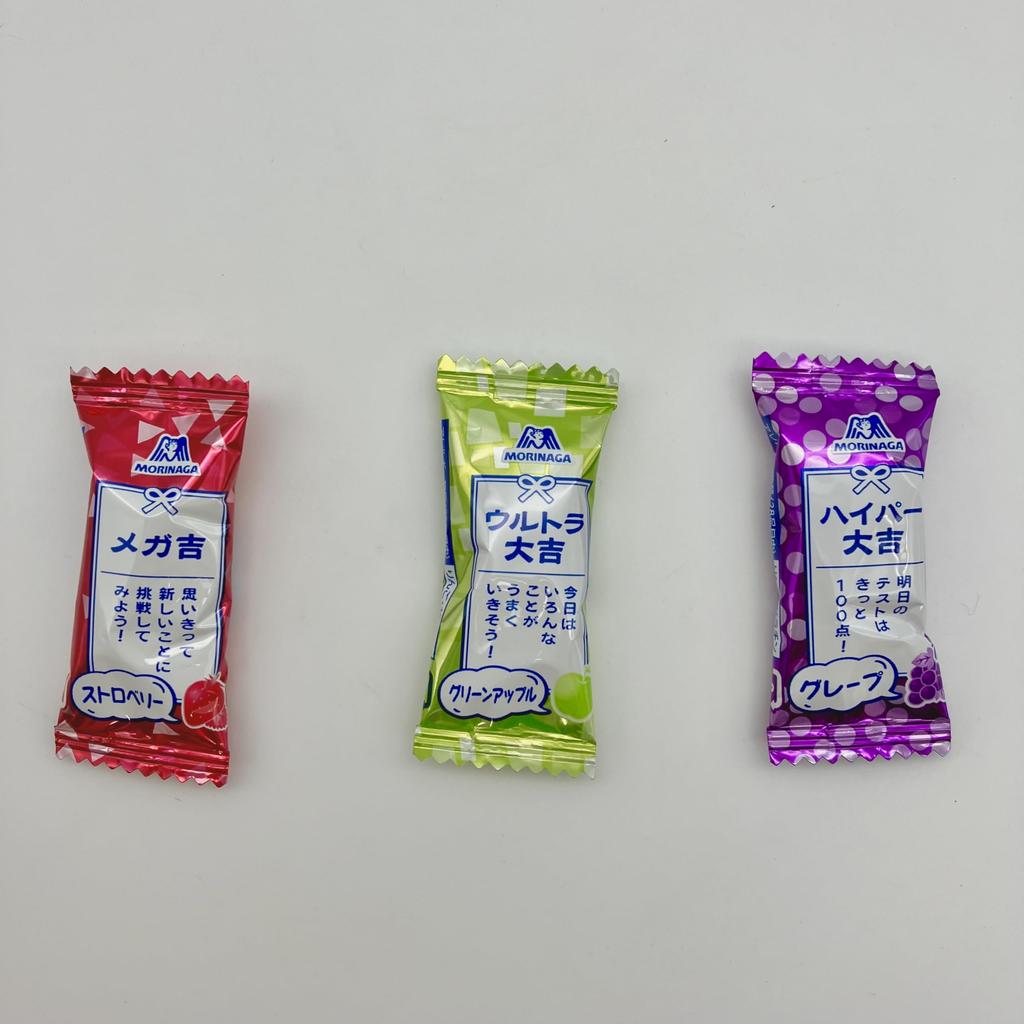 Morinaga Мини Ассорти 1 кг 220 шт. Коммерческое использование Индивидуальная упаковка Большая емкость Hi-Chew 3 вкуса (приблизительно. мешки)