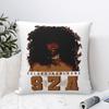 Наволочка для подушки в стиле хип-хоп Sza Rapper Ctrl X Sos Наволочки для подушек Отличная наволочка на молнии для сиденья 18"