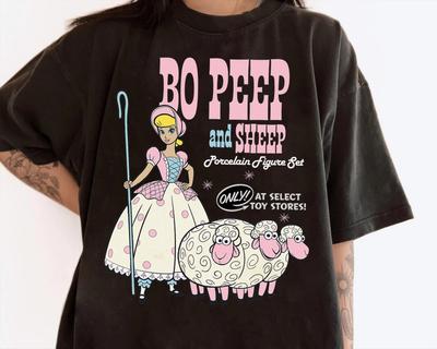 Toy Story 4 Bo Peep and Sheep Funny Land Family Matching Shirt Magic Kingdom Tee