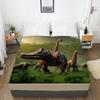 Текстиль для дома, простыня с узором Gonglong, наматрасник с 3D принтом, эластичная лента, простыня, цельное постельное белье