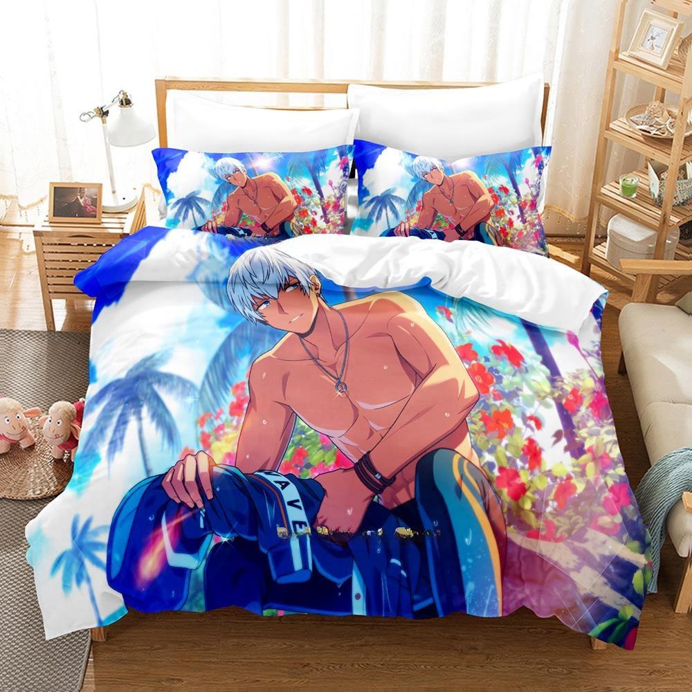 3D Cartoons Game Helios Rising Heroes Bedding Collection Single Twin Full Queen King Size Bed Collection Adult Kid Bedroom Duvet Cover Collections