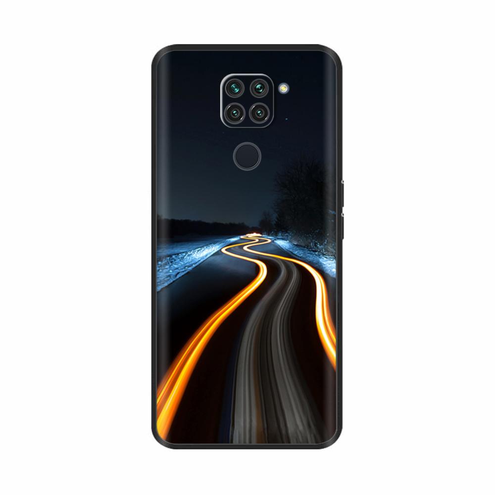 Чехол Для Xiaomi Redmi Note 9 Чехол Мягкая Черная Силиконовая Задняя Крышка Для Redmi Note9 Чехол Redmi Note 9 Чехол Funda Coque Бампер Оболочка