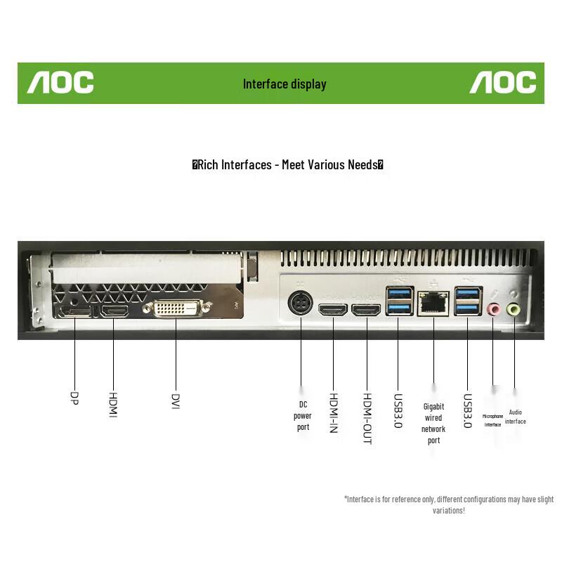 AOC Delu 936 All-in-One Gaming & Business PC (CN version)