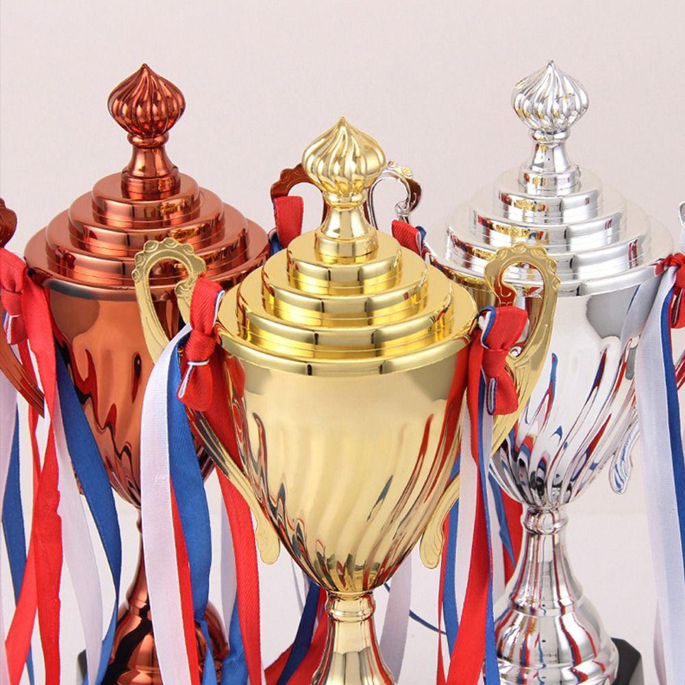 Gold Color Trophy Cup Large Size Metal Trophy Toy Prize Cup School Rewarding