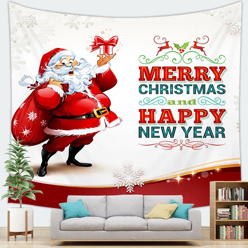 Санта-Клаус украшения Рождественская елка серии гобелен настенный
