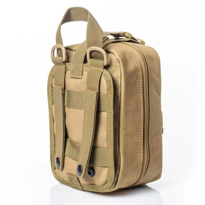 Camouflage Tactical Medical Waist Pack - Multifunctional Outdoor Survival Bag for Mountaineering