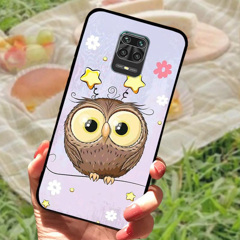 Для Xiaomi Redmi Note 9 Чехлы Мягкий ТПУ Силикон Мультяшный Задняя Крышка Телефона На Redmi Note 9 Pro Чехол Note 9s Note 9 s Бампер Fundas