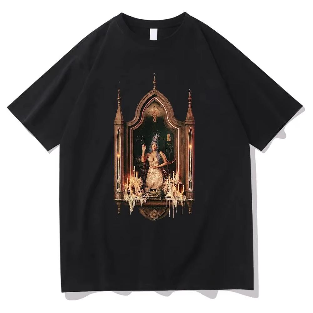 Fashion Y2k Tops Album Heads Melanie Martinez T Shirt 2026 Summer Unisex Unisex Clothing Cotton Oversized Tshirt Streetwear Y2K