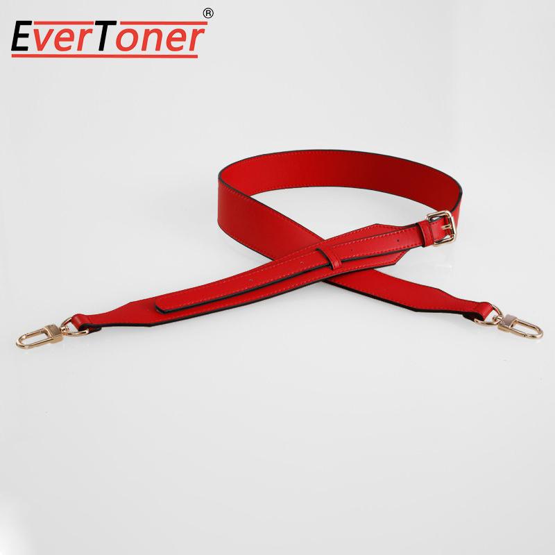 EverToner Fashion Leather Bag Straps Long Adjustable Leather Bag Strap Replacing Underarm Shoulder Straps Bag Accessory