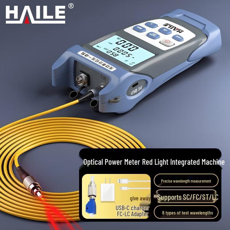Оборудование для тестирования оптоволокна и трансиверные модули Haile