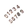 0-9 Vintage Plaque Apartment House  Hotel Compartment Digital Sticker Number Sticker Plate Sign Door  Address Digits
