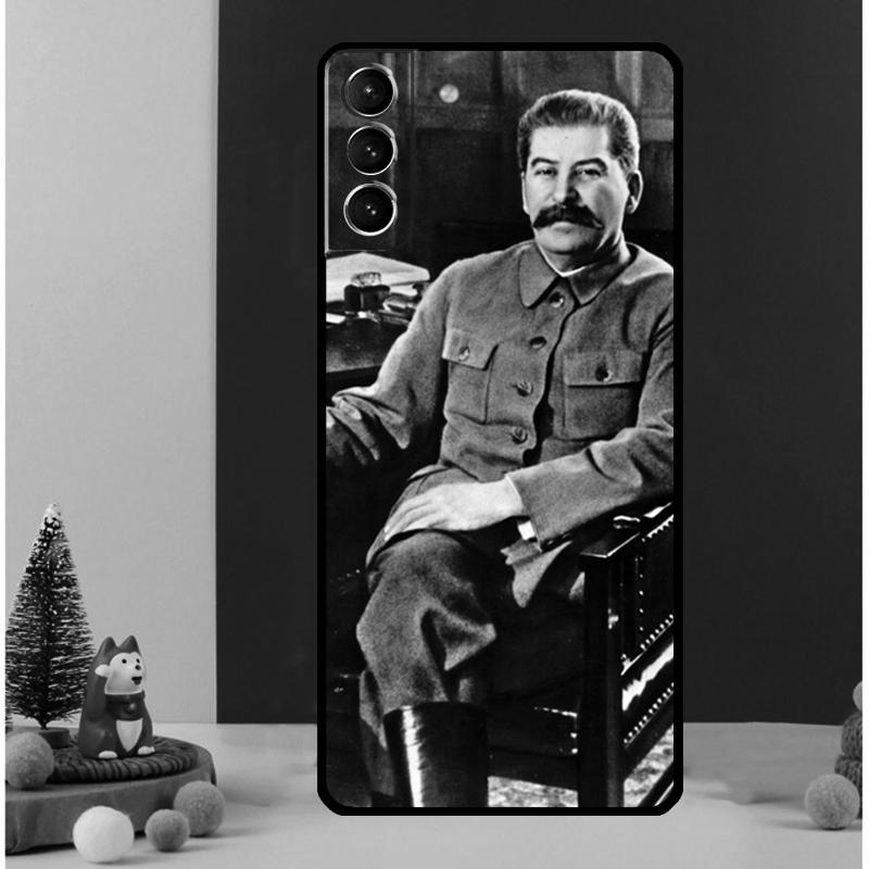 USSR Joseph Stalin Case For Samsung Galaxy S25 S26 Ultra S20 S21 S22 S23 S24 Ultra S10 Plus S25 FE Cover Funda
