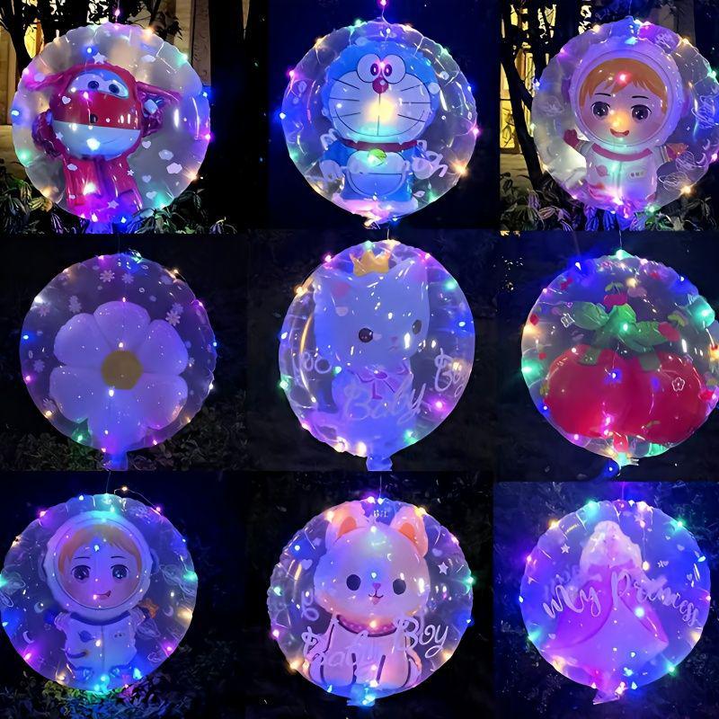 Светящийся Мигающий Мультяшный Фонарь-Игрушка Бобо для Детей