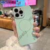 Роскошный чехол из жидкого силикона с защитой линзы камеры Glass Magsafe для iPhone17Air 16 14 13 11 12 15 Pro Max Магнитный чехол для беспроводной зарядки