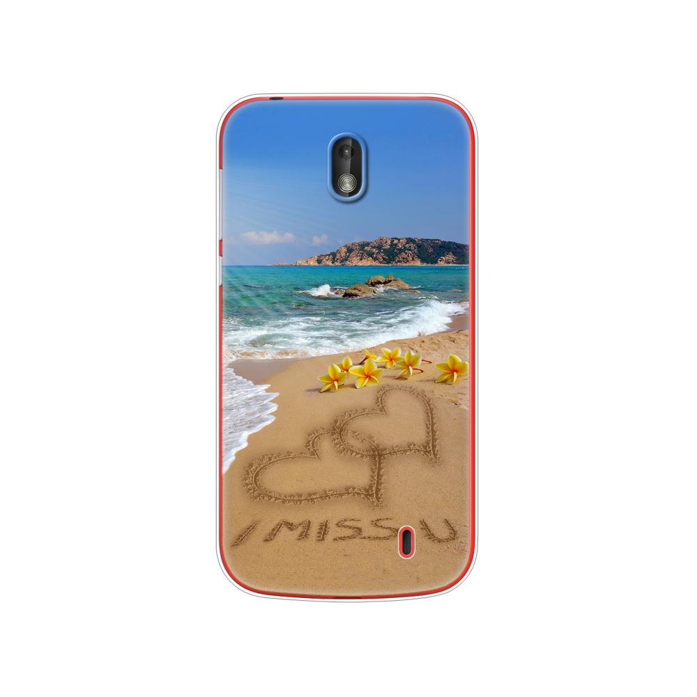 Чехол для телефона Nokia 1 Plus, чехол с милым мультяшным рисунком, силиконовая мягкая задняя крышка Nokia 1 для Nokia1 Plus, чехол-бампер, чехол