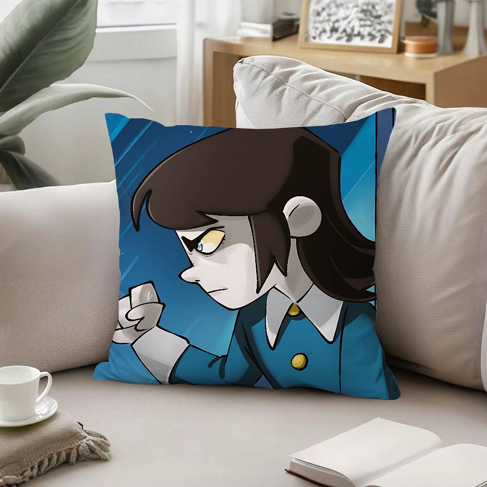 Cool HHaunted Hotel Pillow Case Sofa And Living Room Decorative Cushion Covers Dustproof And Miteproof Invisible Zipper