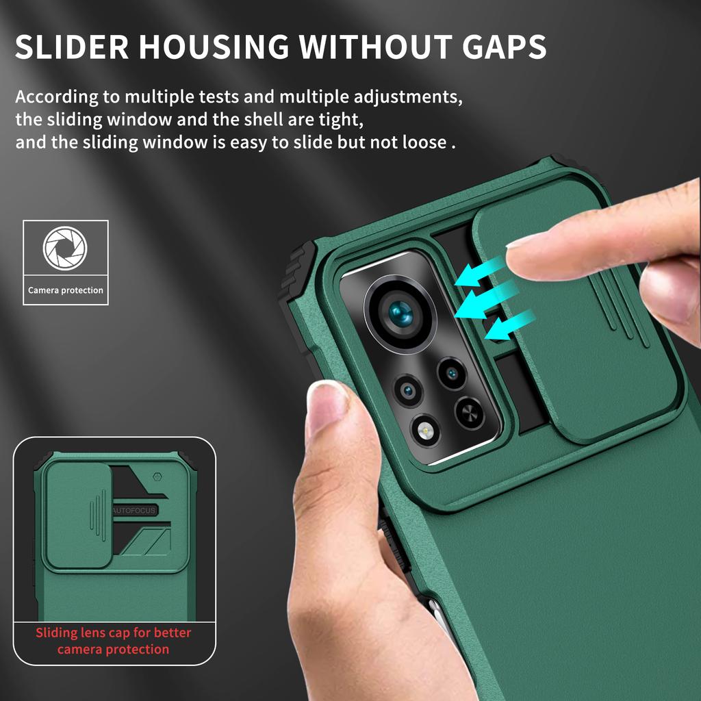 Shockproof Case For Infinix Hot 12 11 11S Play NFC Slide Camera Lens Protection Stand Phone Cover For Infinix Hot 10S 10i 9 Play