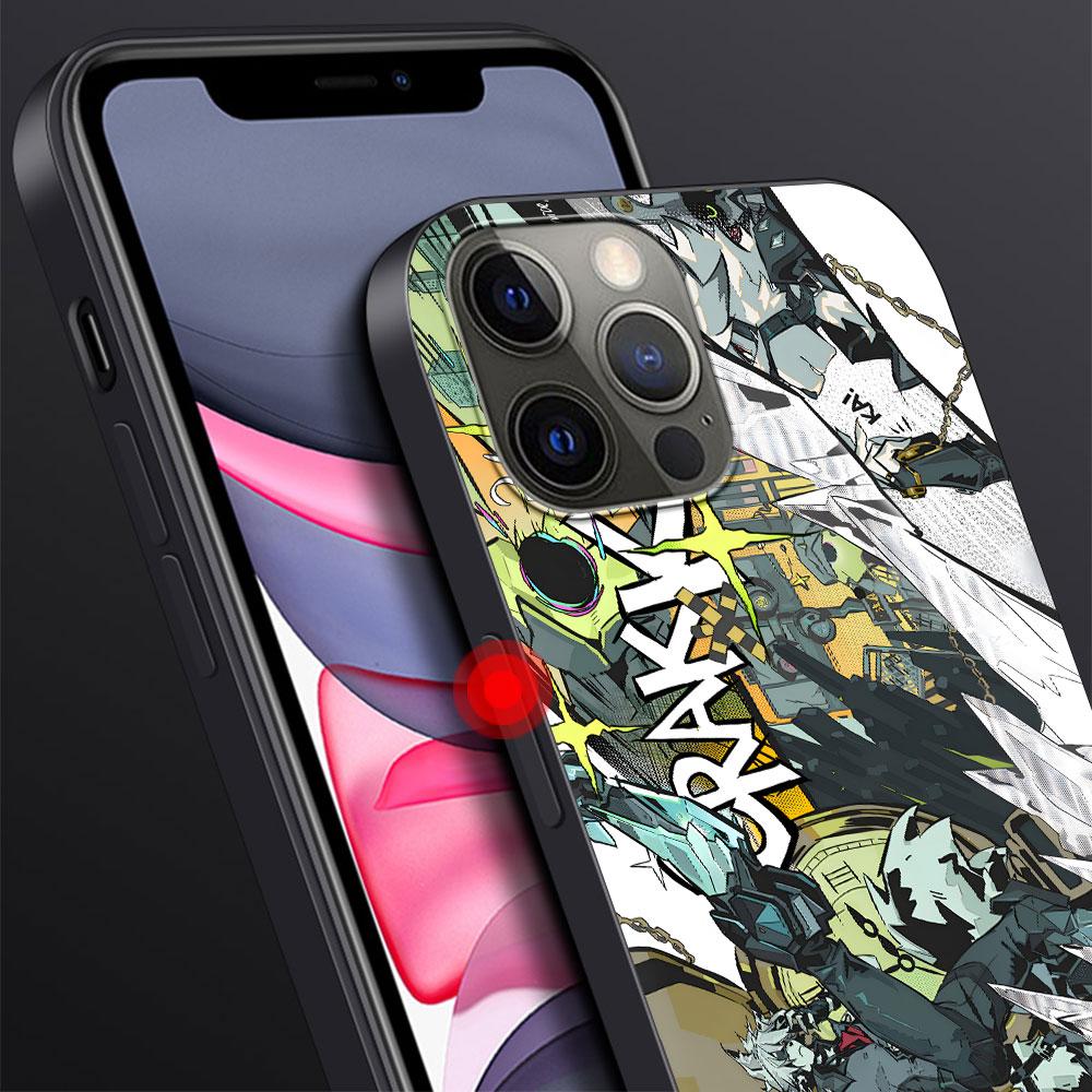 Zenless Zone Zero ZZZ Чехол для Apple iPhone 14 11 7 SE 2020 8 X XS 13 12 Mini XR 15 Pro Max Силиконовый Черный Мягкий Чехол для Телефона