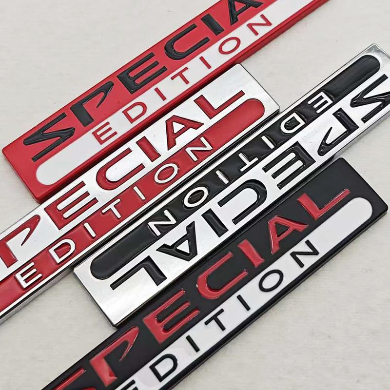 NEW 3D Metal Car Motorcycle Whole Body Sticker Logo SPECIAL EDITION Badge Emblem Decals For Auto Motorcycle Sticker Accessories