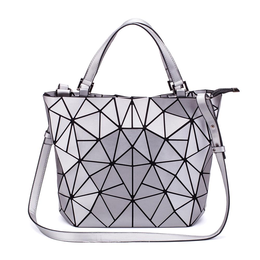 Креативные геометрические сумки с бриллиантами, женская модная светящаяся портативная сумка через плечо