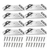 Multi-functional Furniture Corner Connectors  with Screws Fixed On Three Sides For Shelves Cabinets Furniture Connectors
