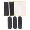 Fingerboard Foam Grip Tapes For Finger Skateboard Anti-Slip Wooden Fingerboard Deck Adhesive Tape Stickers Grip Tapes Black Mat