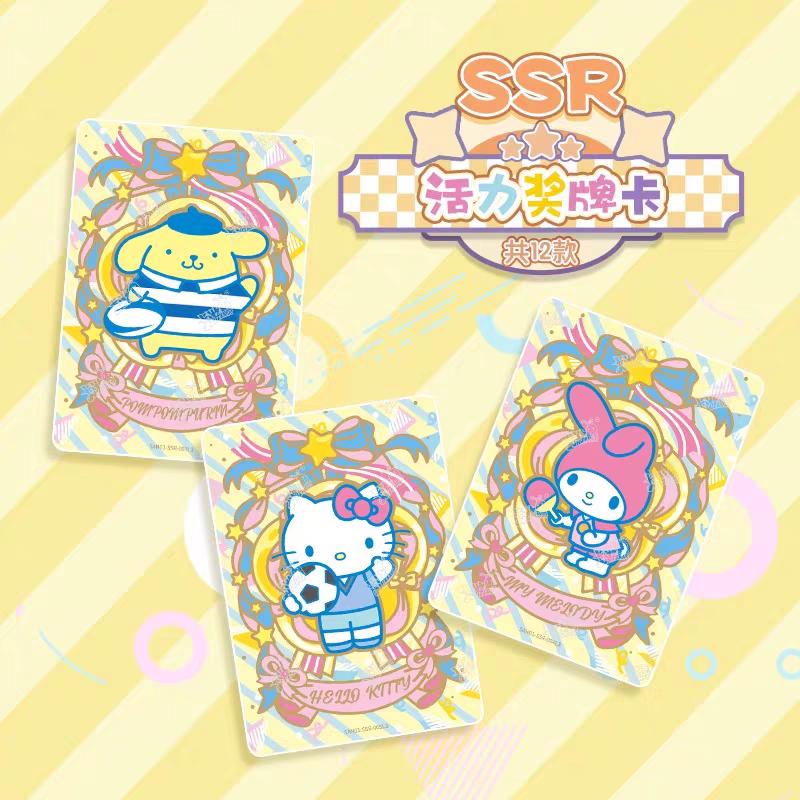 Оригинальная коллекция Sanrio Card Flower Fragrance Story Mengmeng Pack Коллекционные карточки Sanrio Family Игрушки Подарки