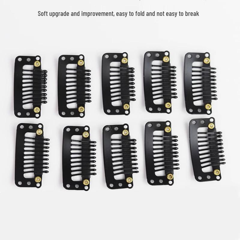 Ветрозащитный берет с клипсой для парика: Невидимая фиксация против выпадения для накладных волос