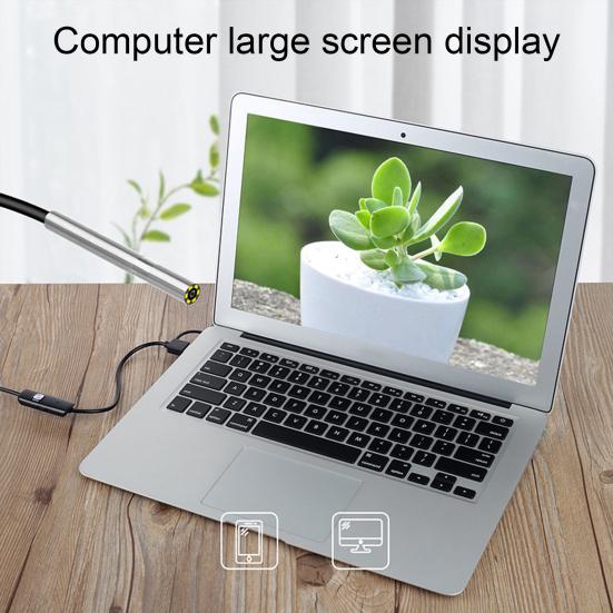 Инспекционная камера AN100, инструменты обнаружения высокой четкости, эндоскоп 3,9 мм высокой четкости 3-в-1 для мобильного телефона