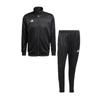 Adidas Tiro 25 Essentials Soccer Tracksuit Set (KPQ85), Men's, Black/White (JD0466)