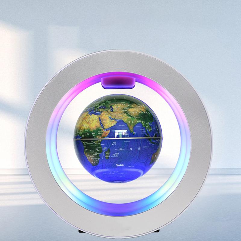 4 Inch Magnetic Levitation Globe Creative Home Office Ornaments Birthday Gift Us Plug