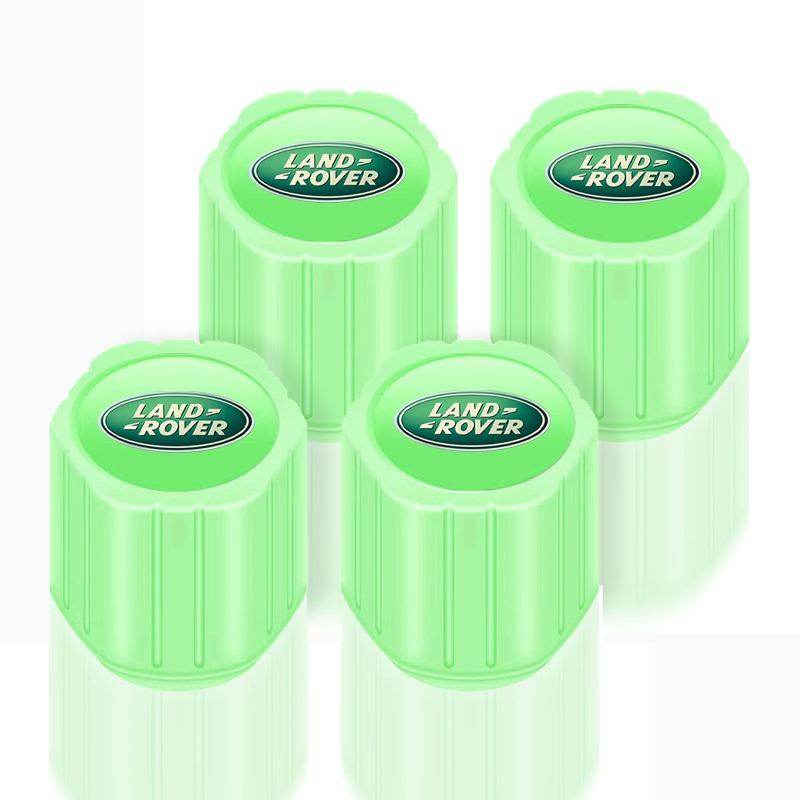 Светящиеся колпачки ниппелей автомобильных шин Флуоресцентные колпачки для шин мотоциклетных колес для Land Rover Discovery Range Rover Evpque Defender Автомобильные очки Rover L322 L405