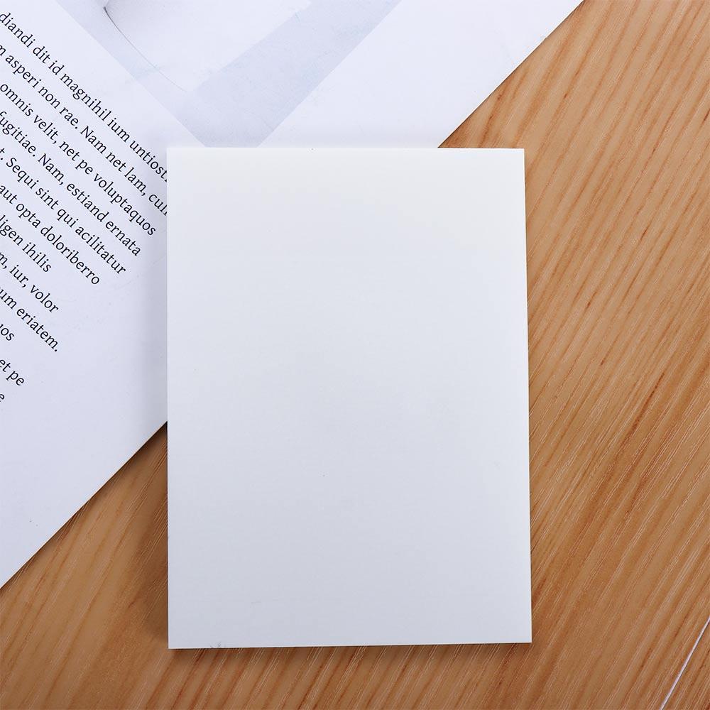 50 листов Креативный прозрачный ПЭТ блок для заметок Posted It липкие заметки наклейка для планера блокнот школьные принадлежности Канцелярские товары Каваи