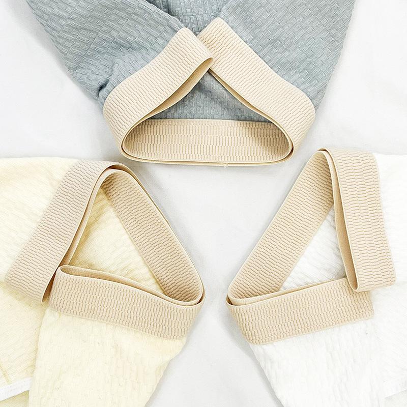 Spring Solid Color Women's Underwear Multi-color Simple Mid Waist Breathable Triangle Pants