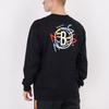 Nike Brooklyn Nets Courtside City Edition Long-Sleeve T-Shirt Black CT9398-010