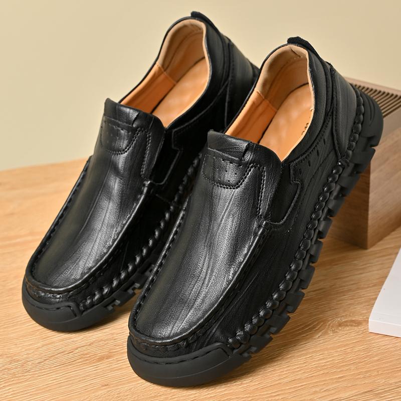 Мужские кожаные туфли ручной работы, повседневные кроссовки для активного отдыха, большой размер 39-46