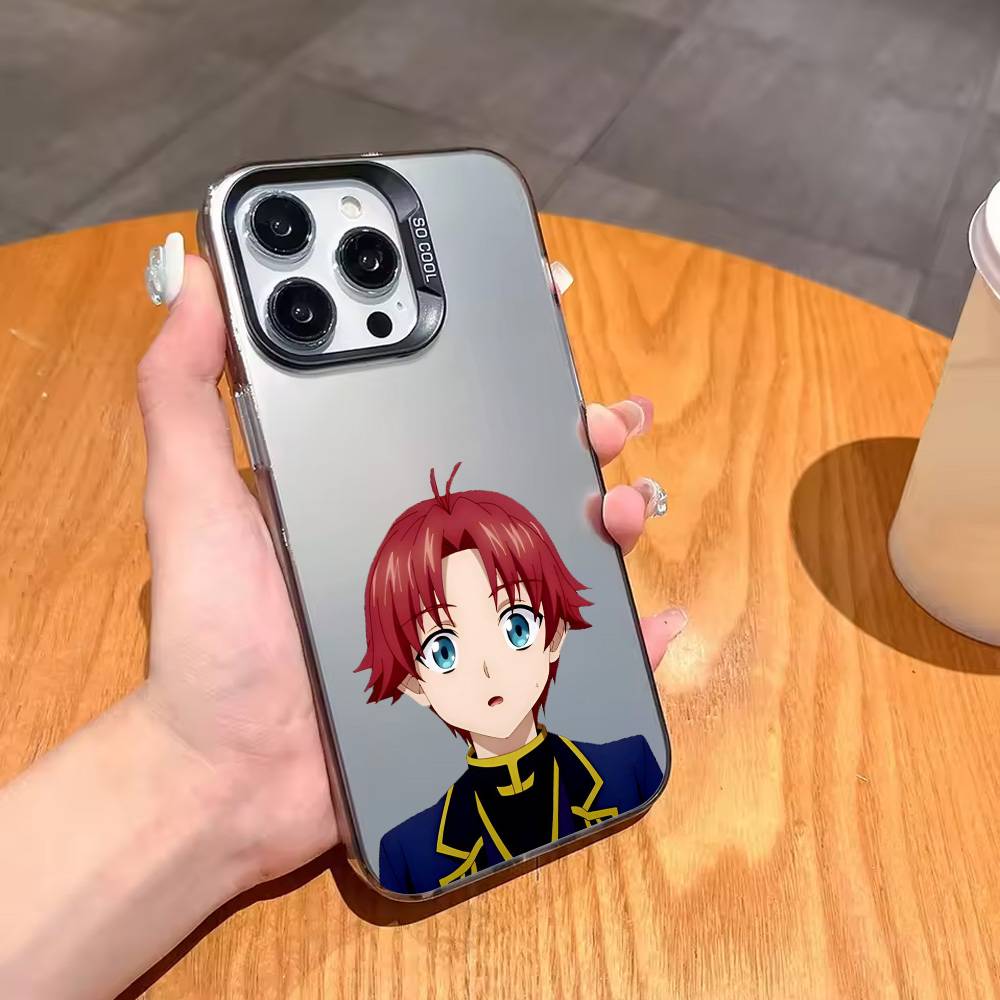 Аристократ, которому предрекли упадок, но Чехол для телефона для iPhone17,16,15,14,13,12,11 Plus,Pro Max Конфетный Посеребренный Внутренняя крышка