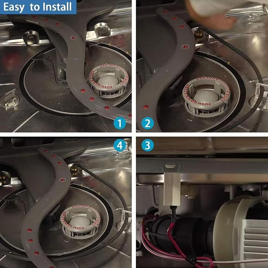 W10518394 Нагревательный элемент посудомоечной машины Подходит для Amana ADB1100AWW4, ADB1100AWW5, ADB1300AFB0, ADB1300AFB1, ADB1300AFS0, ADB1300AFS1, ADB1300AFW0,