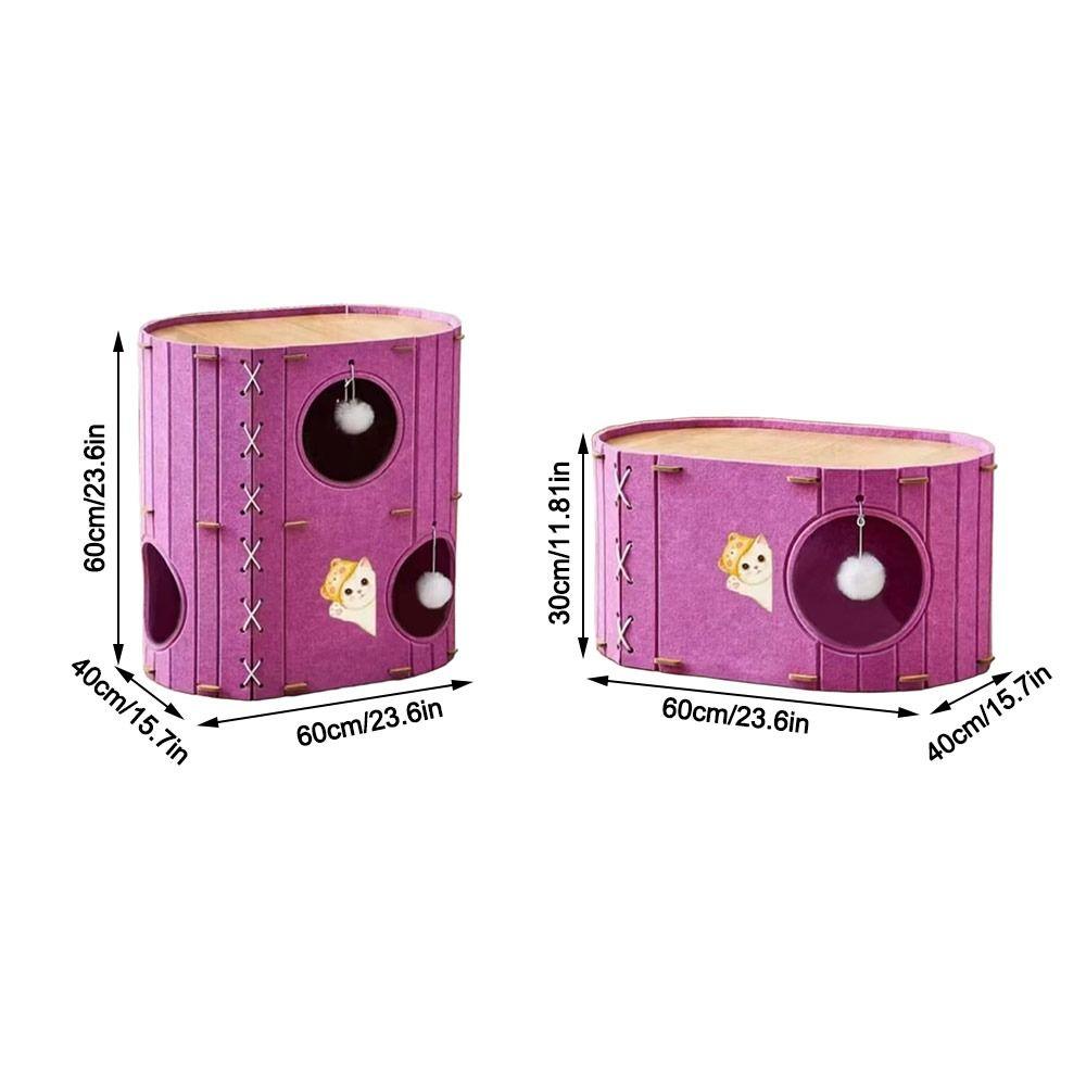 Wear Resistant Cat Nest Multi Layer Cat House New Cat Climbing Frame Pet Accessories