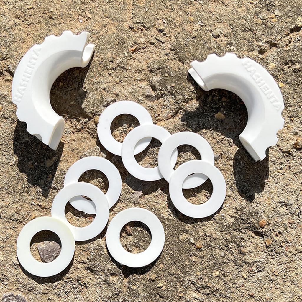 D-ring Shackle Isolator with Washers for 3/4 Inch Towing Shackles To Protect Your Bow Shackle Hackles Bumper Accessories