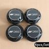 4pcs/lot WORK Racing Emblem 64MM 68MM Car Wheel Center Hub Caps Badge Accessories for Modification Car Wheel Hub Cover